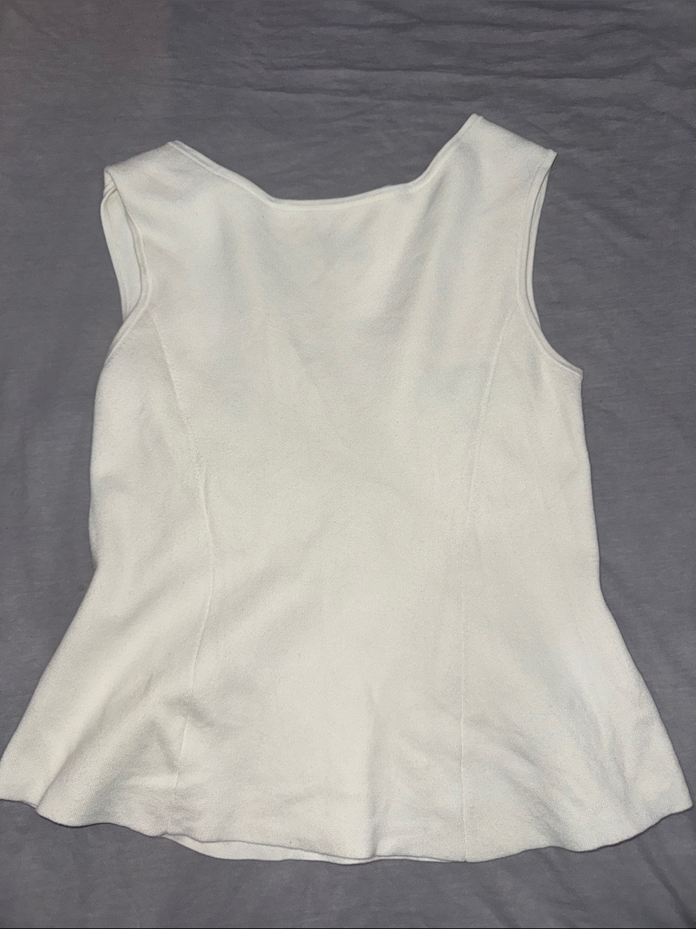 Maeve Sleeveless Peplum Tank Top